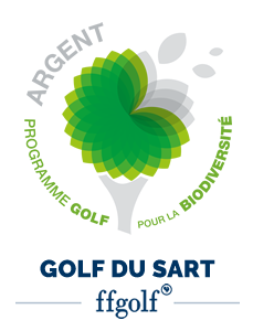 label golf biodiversite argent